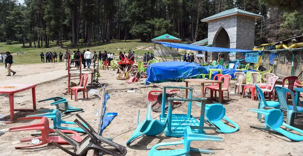 NIA Files Chargesheet in Baisaran Meadows Terror Attack Case