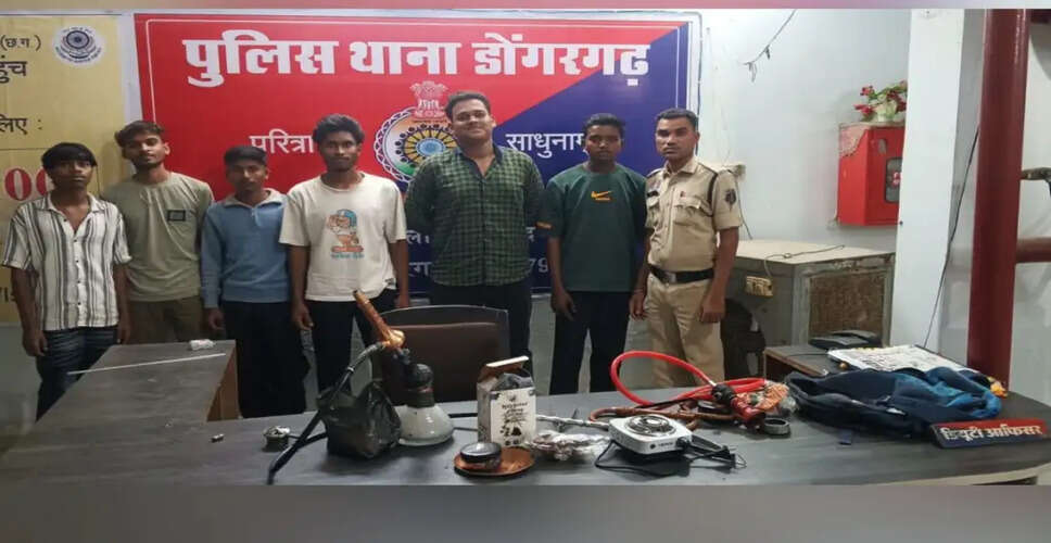Police Crackdown on Illegal Hookah Parties in Chhattisgarh
