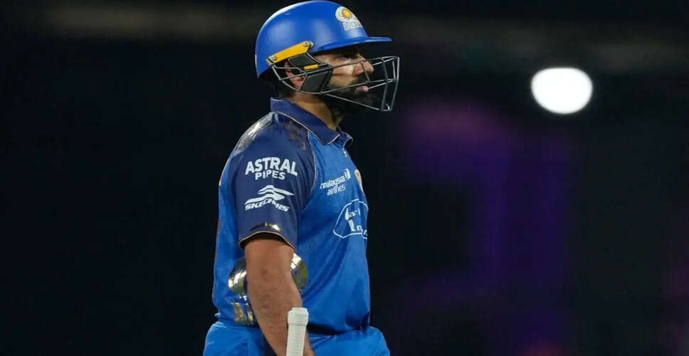 Rohit Sharma to Undergo Scans for Hamstring Injury Ahead of PBKS Match