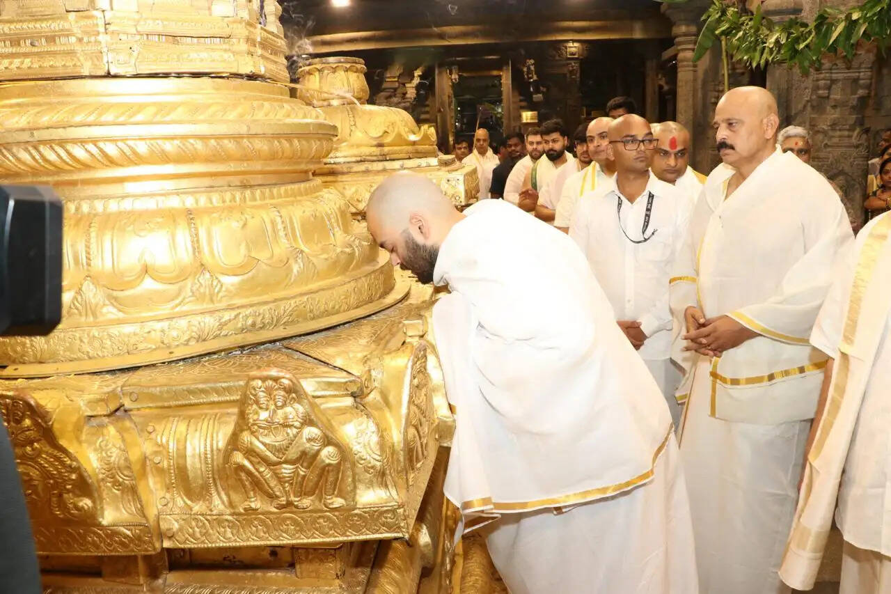 Anant Ambani's Spiritual Journey: A Night of Devotion at Tirumala