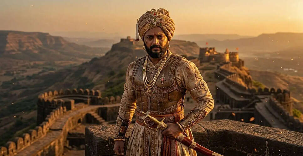 Raja Shivaji: Riteish Deshmukh's Epic Biopic Set to Make Waves This Weekend!