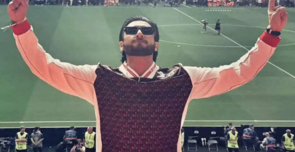 Ranveer Singh's Passion for Arsenal Shines Despite Champions League Heartbreak
