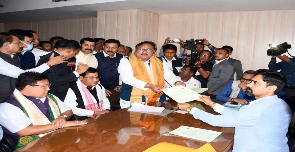 Nominations Filed for Rajya Sabha Elections in Assam