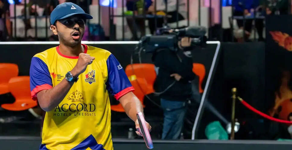 Harsh Mehta Signs Major Deal with APP Tour, Elevating His Pickleball Career