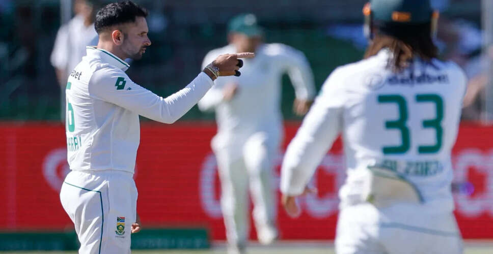 Keshav Maharaj Makes History as First South African Bowler to Achieve 200 Test Wickets