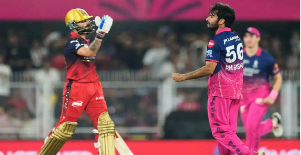 Ravi Bishnoi Shines as Rajasthan Royals Face Royal Challengers Bengaluru in IPL 2026