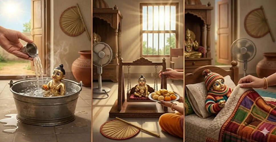 Essential Summer Rituals for Laddu Gopal: Keeping Kanha Comfortable