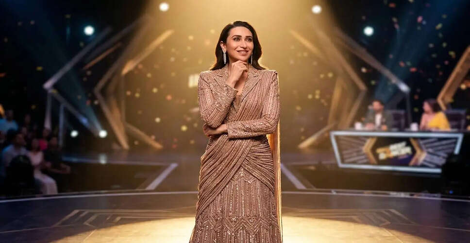 Karisma Kapoor Remembers Iconic Dance Moments in India's Best Dancer Season 5 Premiere