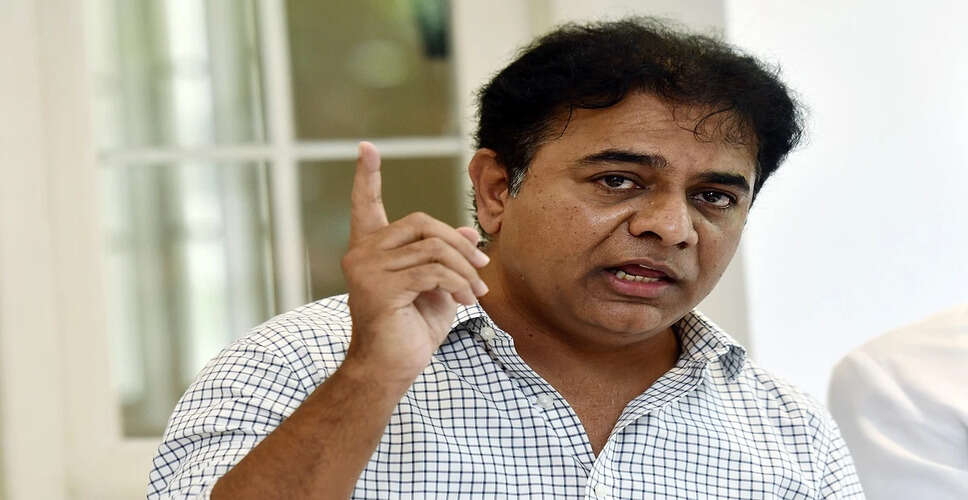 KT Rama Rao Accuses Telangana Government of Illegally Seizing University Land
