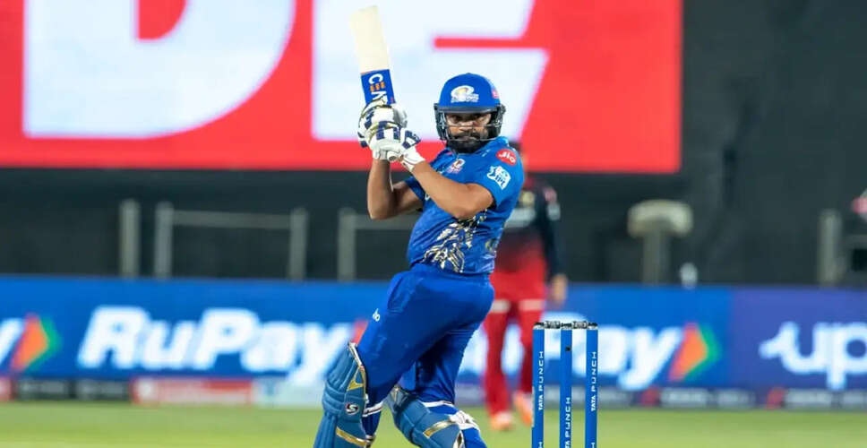 Rohit Sharma Poised for Strong Start in IPL 2026 Against KKR