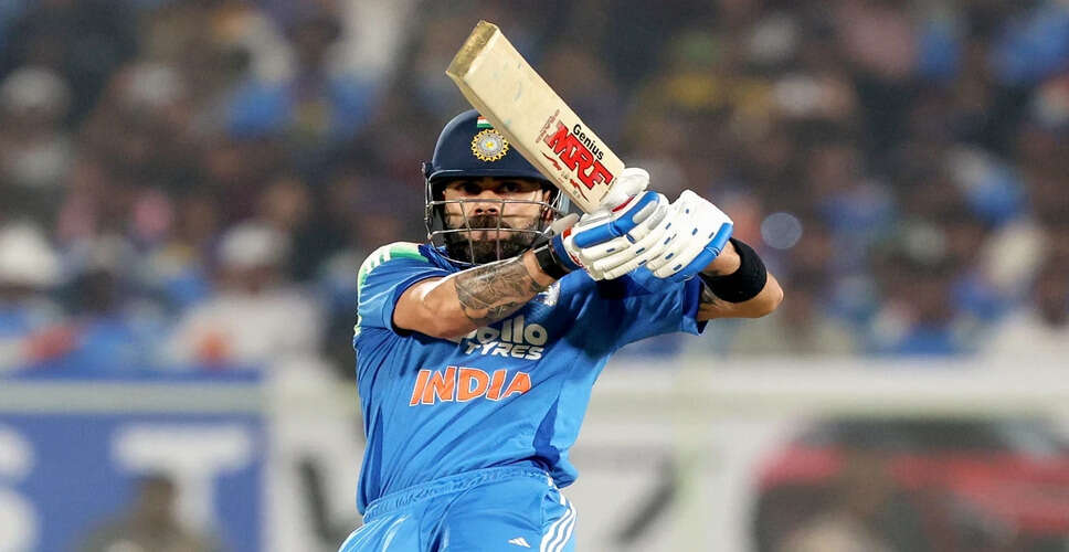 Virat Kohli Achieves Milestone with 93 Runs Against New Zealand
