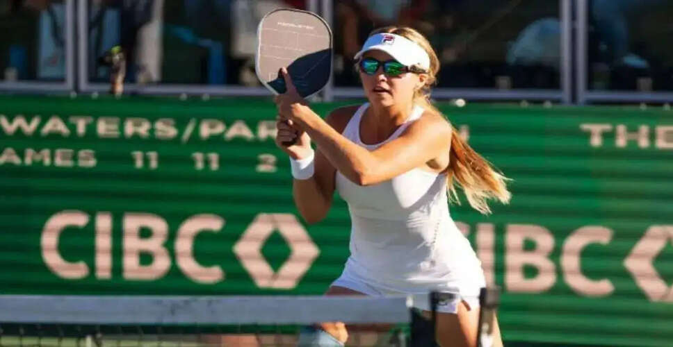 Anna Leigh Waters Aims for Triple Crown at Veolia Texas Open