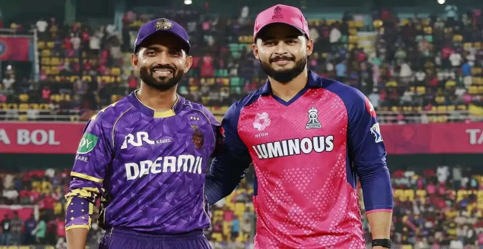 IPL 2026: KKR Faces RR in Crucial Match at Eden Gardens