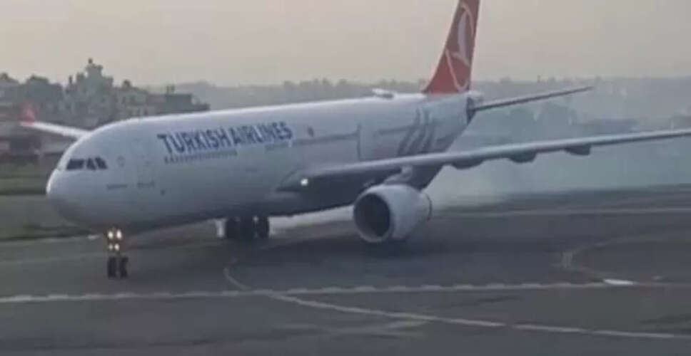 Turkish Airlines Flight Evacuated After Landing Gear Fire in Kathmandu