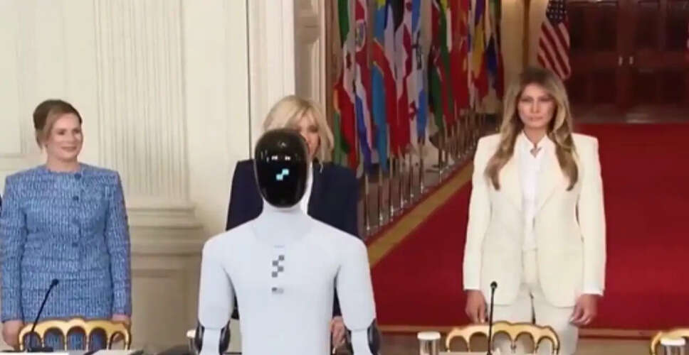 First Lady Melania Trump and Humanoid Robot Highlight AI's Role in Education