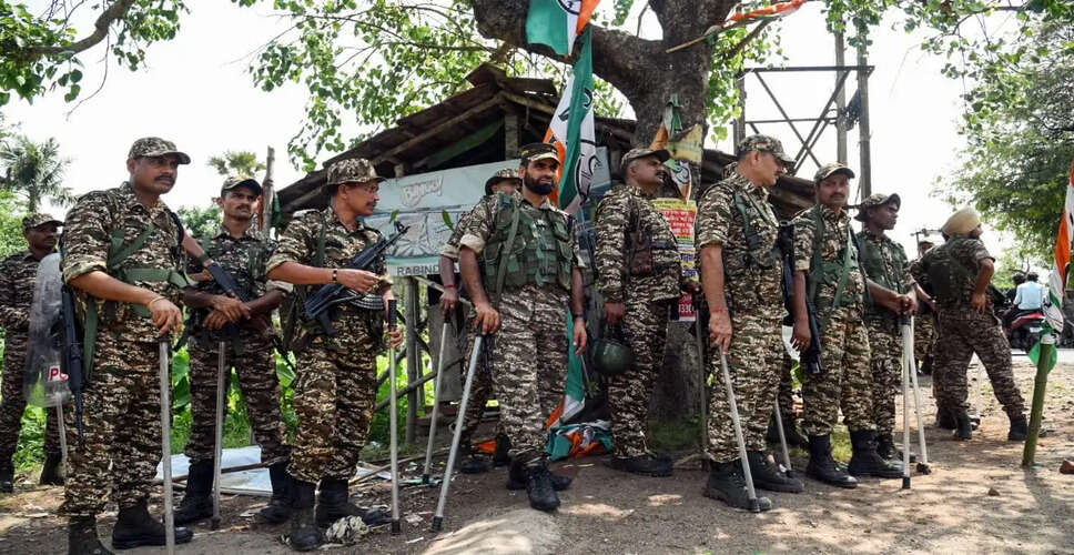Central Forces Deployment in West Bengal Extended for Another Month