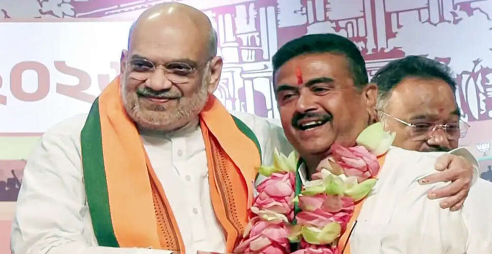 Suvendu Adhikari Takes Oath as West Bengal's Chief Minister