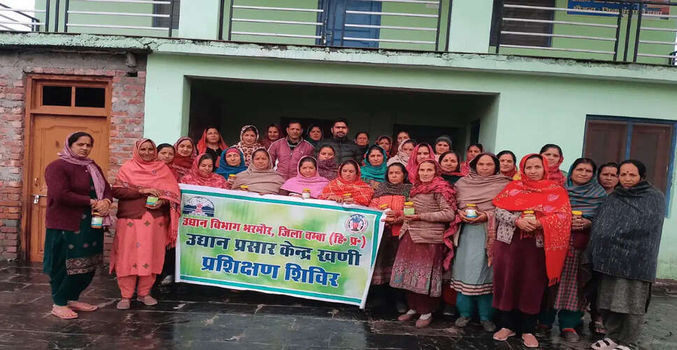 Empowering Women Through Horticulture Training in Bharmour