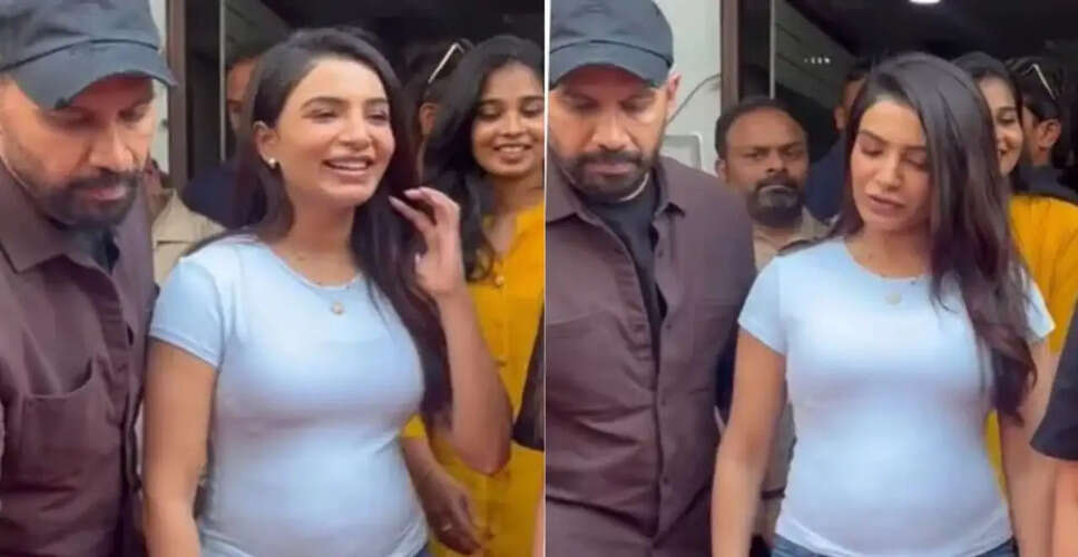 Samantha Ruth Prabhu Sparks Pregnancy Rumors with Viral Photos