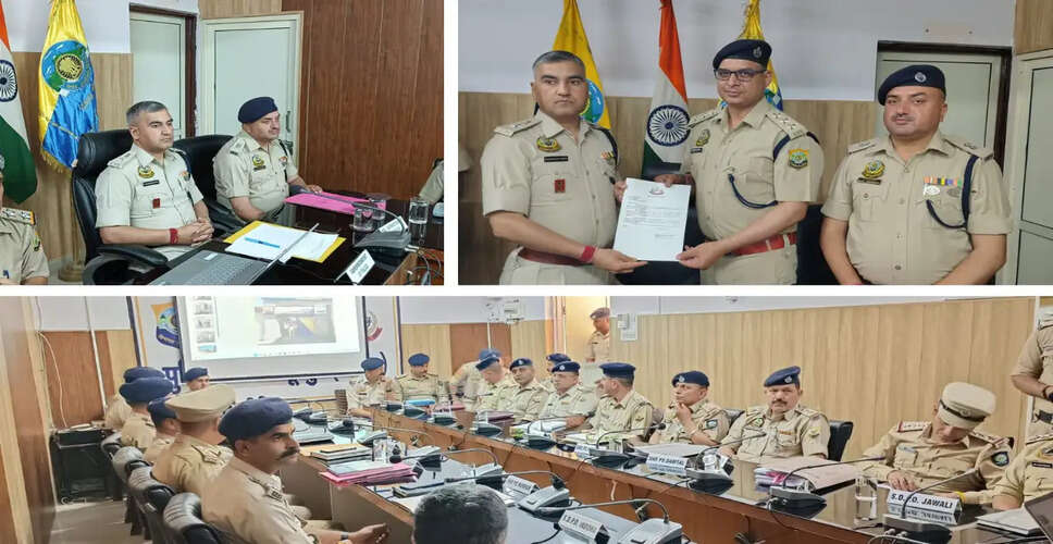 Nurpur Police District Reviews Crime and Law Enforcement Strategies