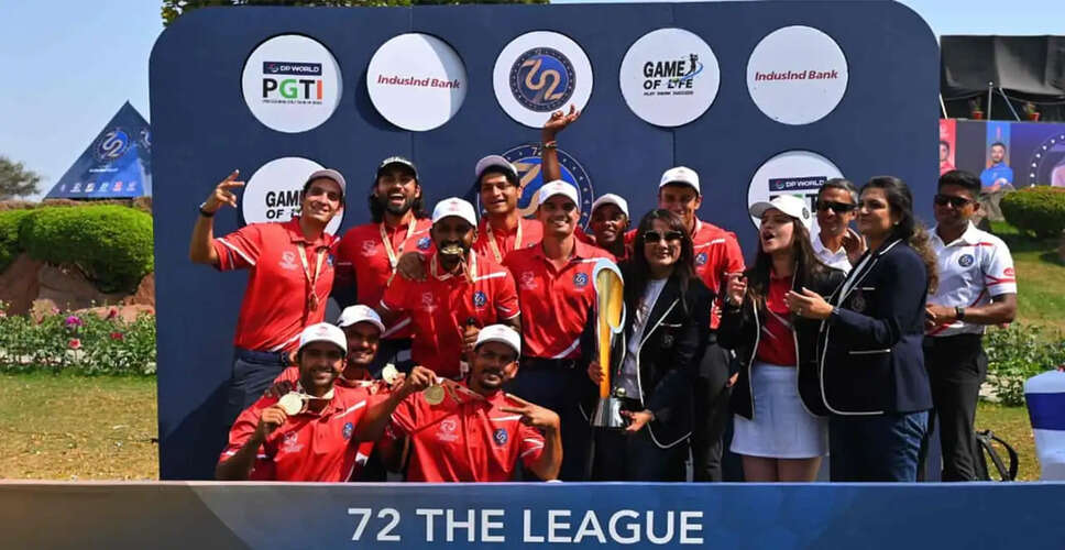 Rajasthan Regals Triumph in Inaugural PGTI 72 The League Championship