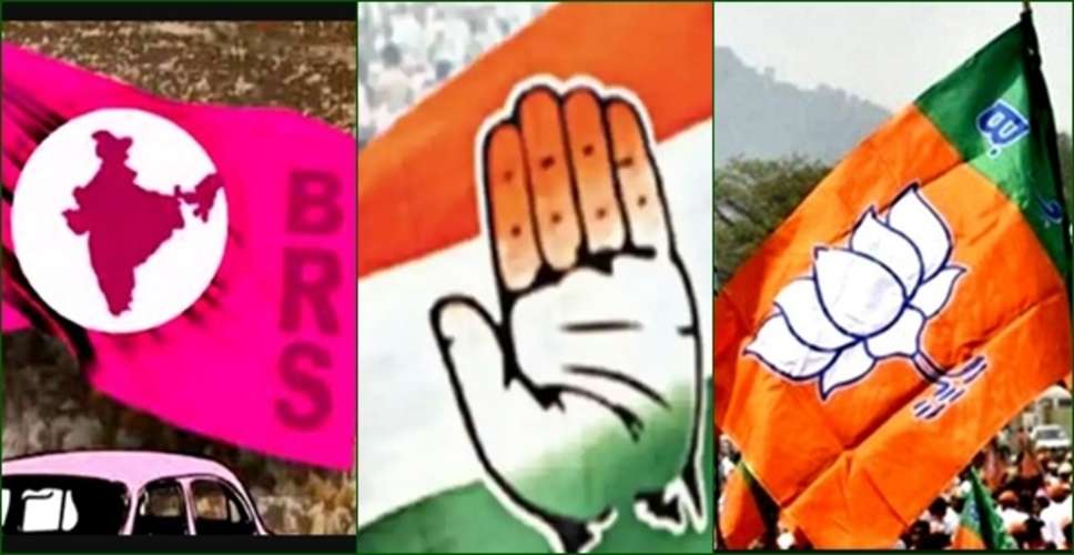 Top Cong, BJP leaders to descend on Telangana for final leg of campaigning