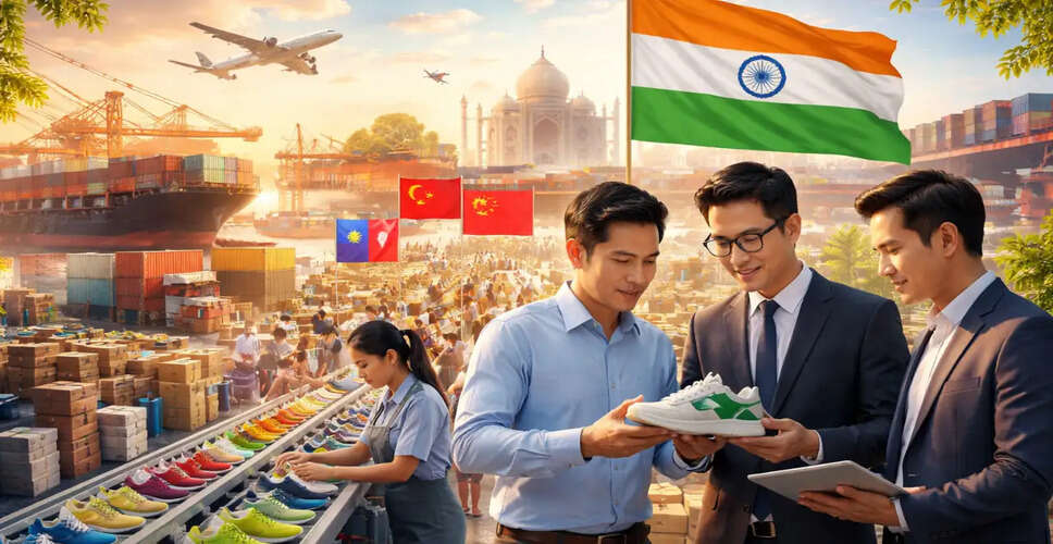 Asian Footwear Manufacturers Eye India for Non-Leather Production Amid Tariff Cuts