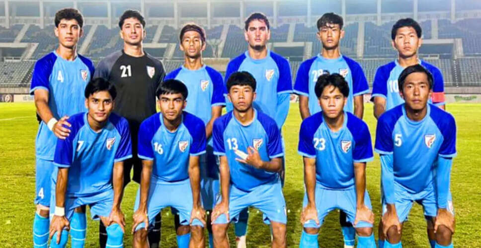 India U17 Men's Team Triumphs Over Myanmar in Friendly Match