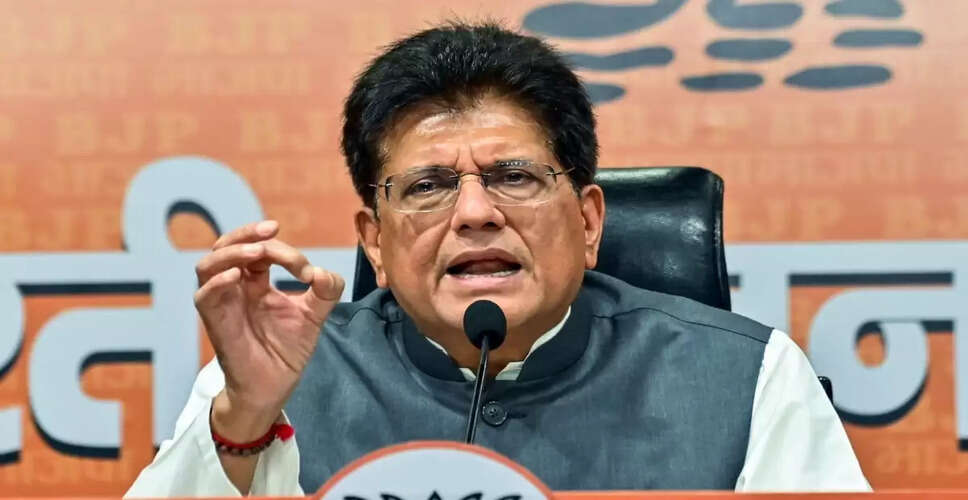 Piyush Goyal Criticizes Tamil Nadu CM MK Stalin's Divisive Remarks