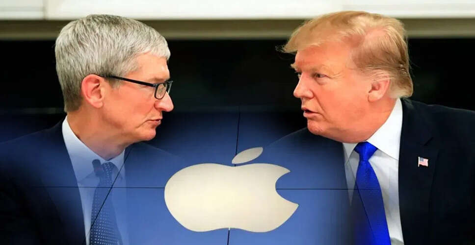 Trump's Warning: 25% Tax on iPhones Made in India