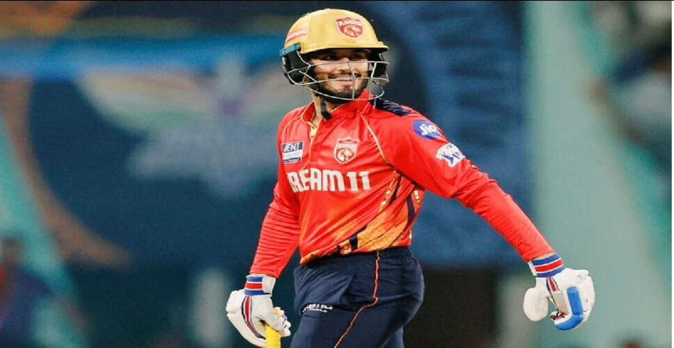 Nehal Wadhera Shines in IPL 2025 Match Between Punjab Kings and Rajasthan Royals