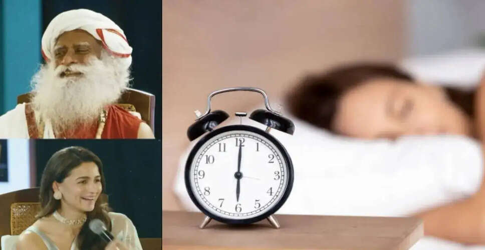The Importance of Sleep: Insights from Sadhguru and Health Experts