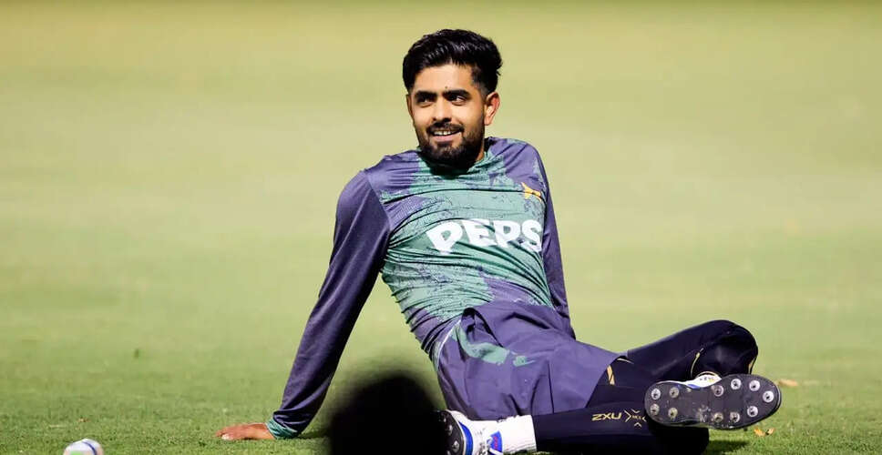 Babar Azam to Miss First Test Against Bangladesh Due to Knee Injury