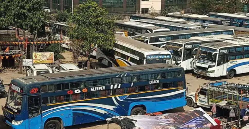 Ongoing Strike of Private Buses in Rajasthan Causes Major Disruptions