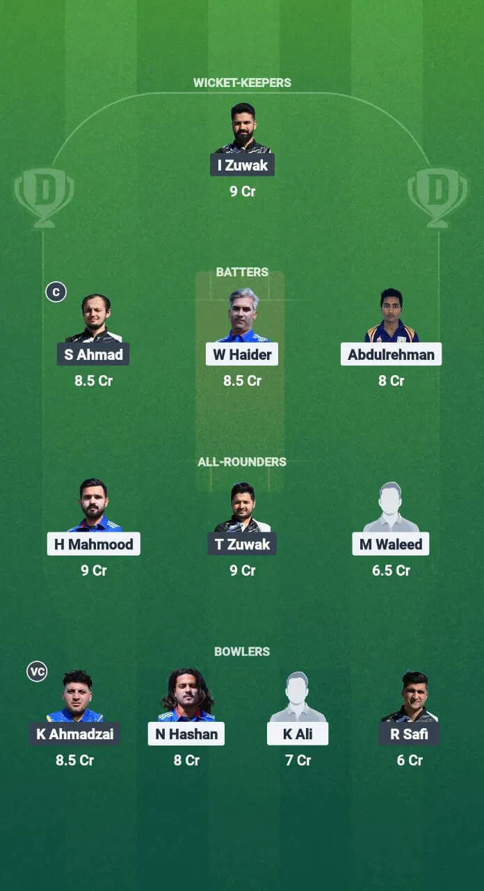 ECS T10 Stockholm 2025: Marsta vs Huddinge Match Preview and Predictions