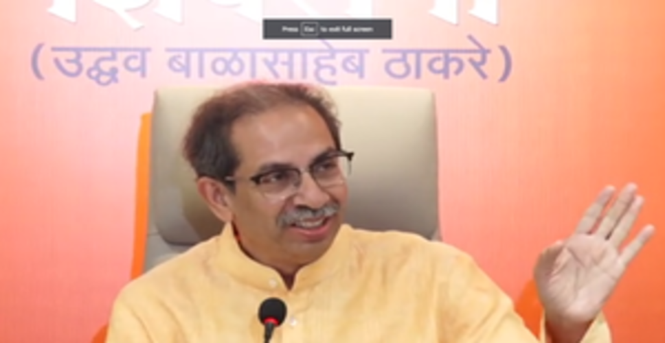 Uddhav Thackeray asks cadres to gear up for Assembly elections