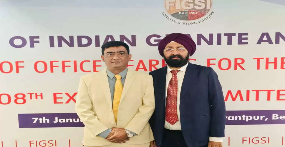New Leadership Elected for Federation of Indian Granite and Stone Industry