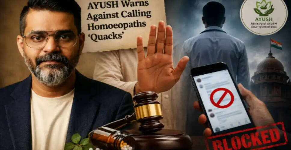 Controversy Erupts Over Homoeopathy and Freedom of Expression in India