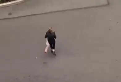 What Happens When Street Justice Meets a Drunk Rock-Thrower? Watch the Viral Video!