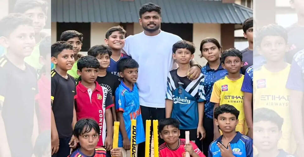 Sanju Samson Engages with Young Fans Amid IPL Struggles