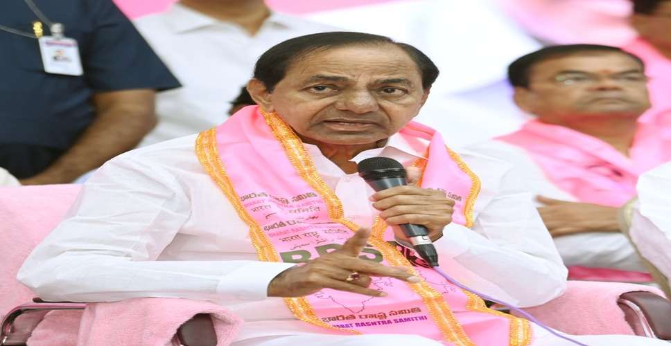 KCR hits out at PM for not deciding T'gana's share in Krishna waters