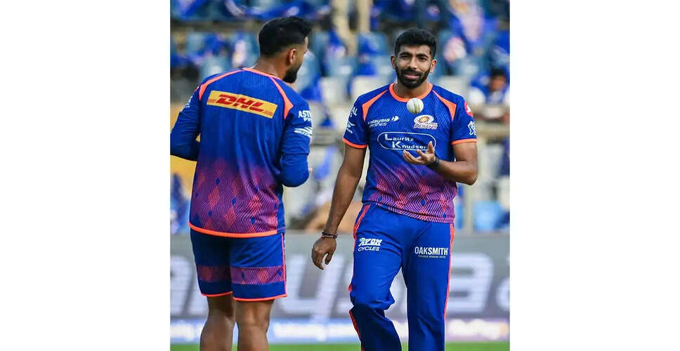 Jasprit Bumrah Leads Mumbai Indians in IPL Clash Against Punjab Kings