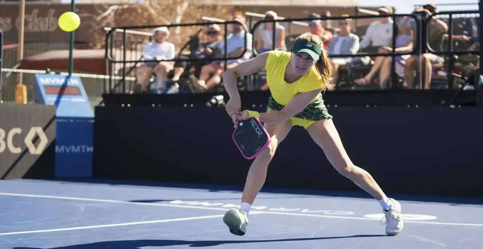 The Rise of Pickleball: A Global Health Phenomenon