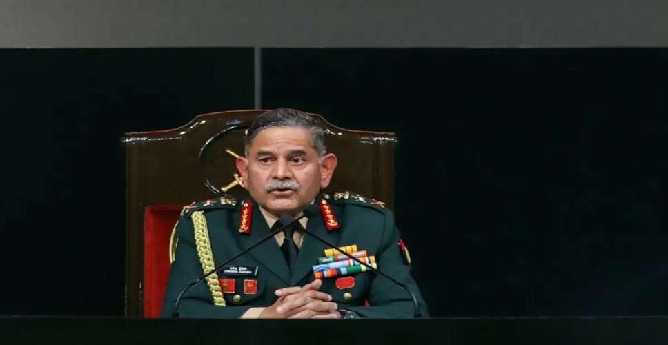 Army Chief Issues Strong Warning to Pakistan Over Terrorism Shelter