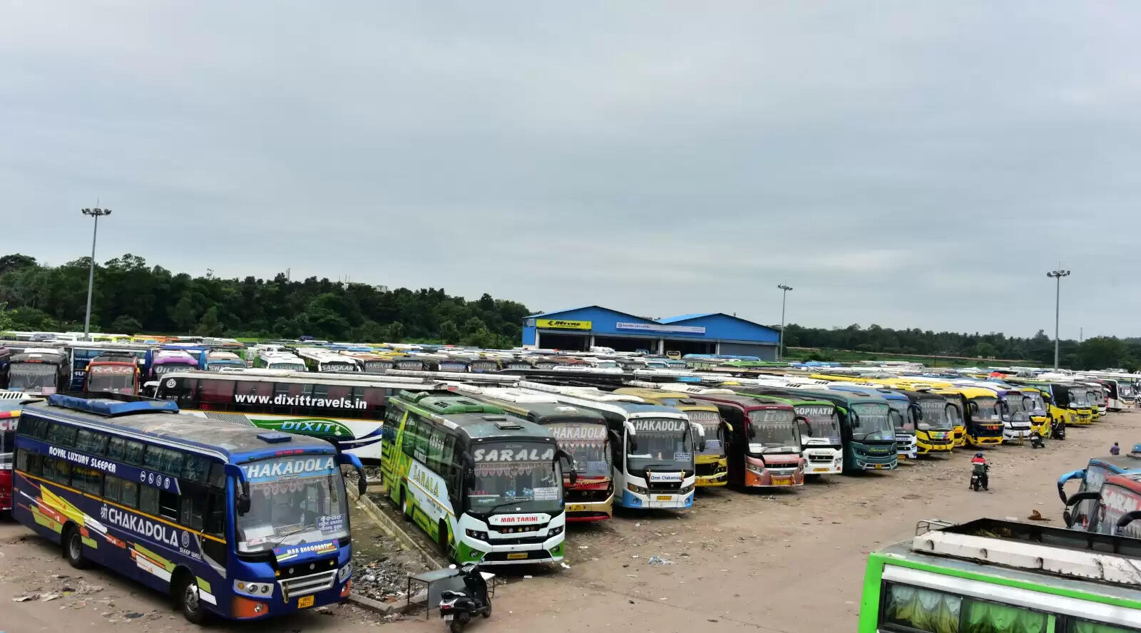 Bhubaneswar's Transport Chaos: Drivers' Strike Causes Fuel Station Mayhem