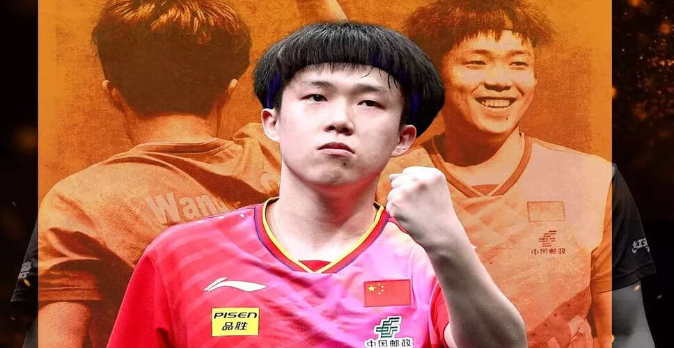 China Dominates Player Lineup for 2026 World Table Tennis Singapore Smash