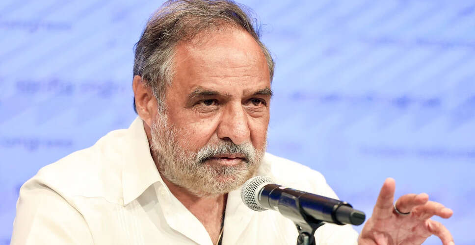 Anand Sharma Critiques Political Integrity in Congress Amid Senate Nomination