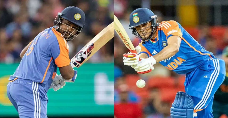 Suryakumar Yadav Explains Sanju Samson's Replacement by Shubman Gill in T20I Squad