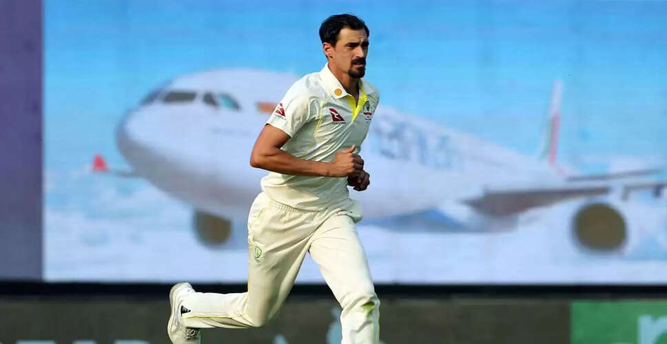 Mitchell Starc Achieves Milestone in Ashes Series