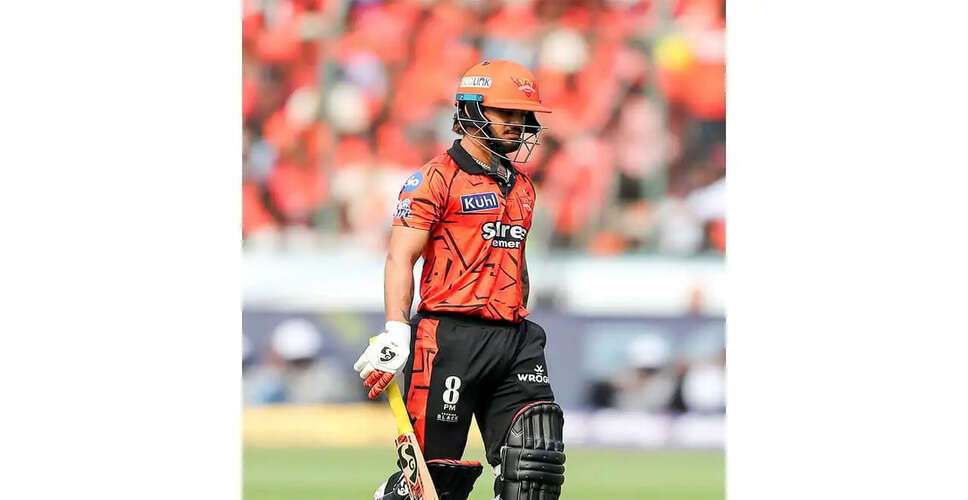 Sunrisers Hyderabad Falls Short Against Lucknow Super Giants in IPL 2026